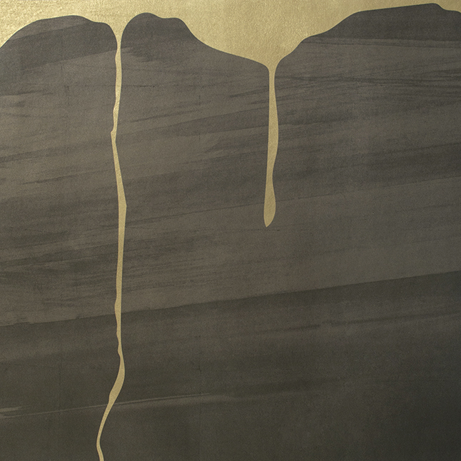 Satori Mountain Dutch Leaf Wallpaper