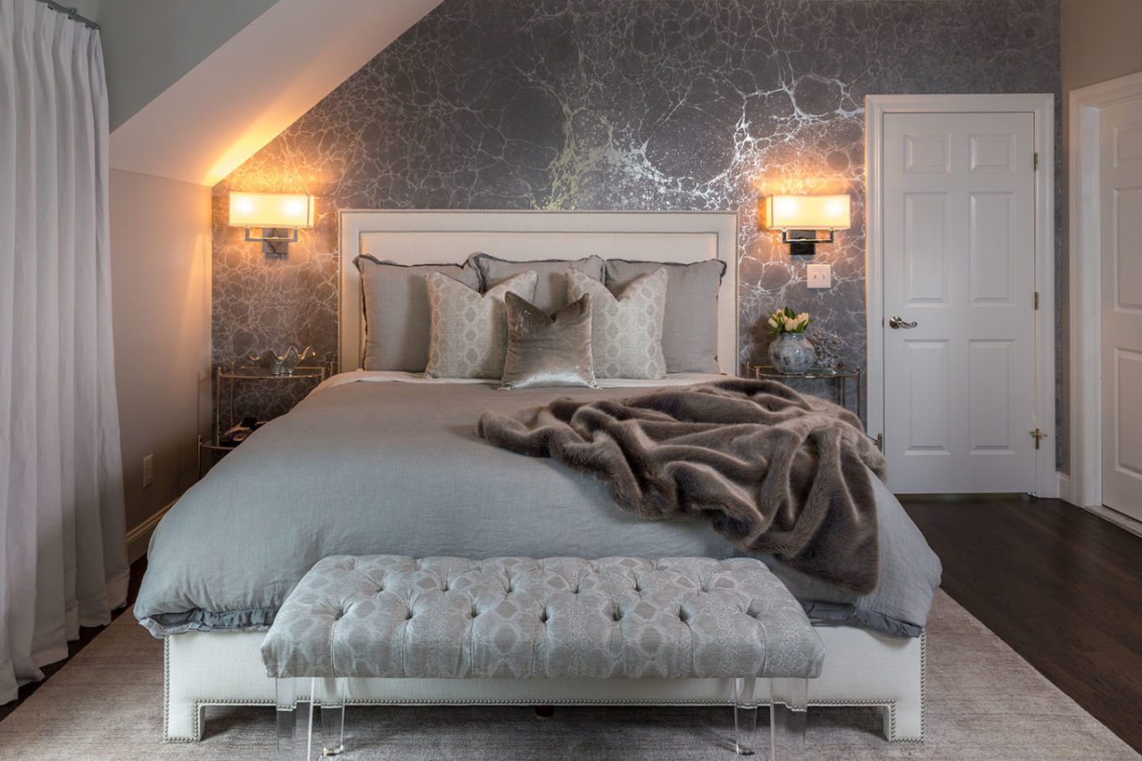 Lunaris Fog at Sag Harbor Calico Wallpaper