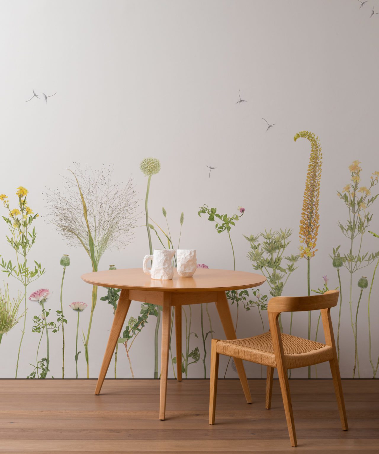 Flora Navy Wallpaper | Warner House