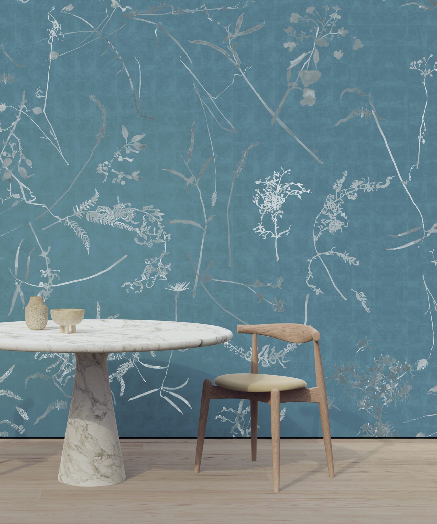 Hyacinth — Calico Wallpaper