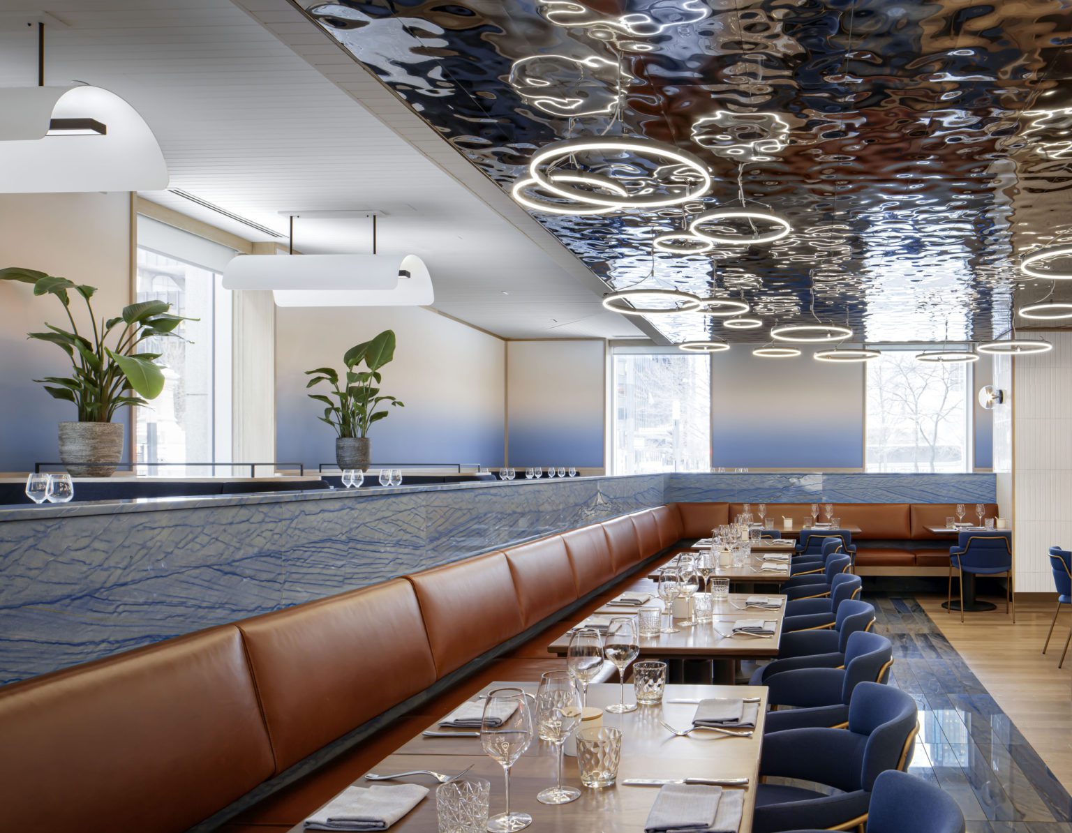 Tbsp. Restaurant, W Hotel Montreal — Calico Wallpaper