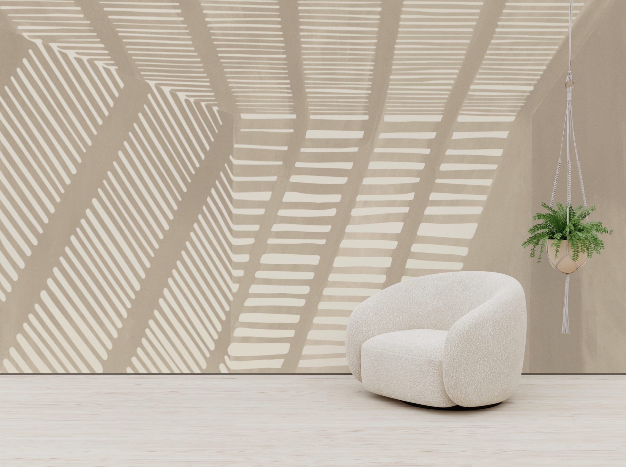 Bask — Calico Wallpaper