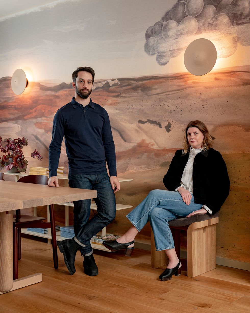 INSIDE THE HYBRID STOREFRONT: Assembly Line — Calico Wallpaper