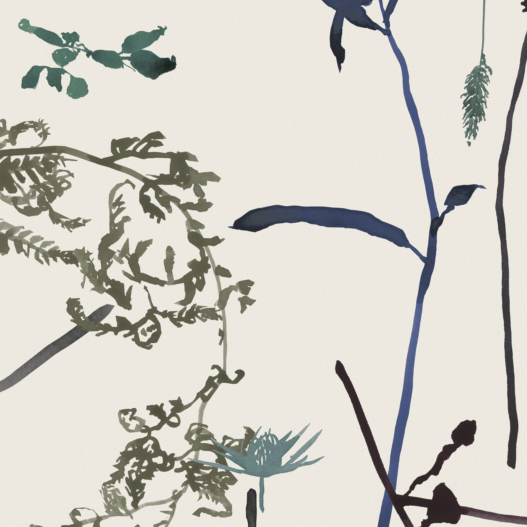 Nettle — Calico Wallpaper